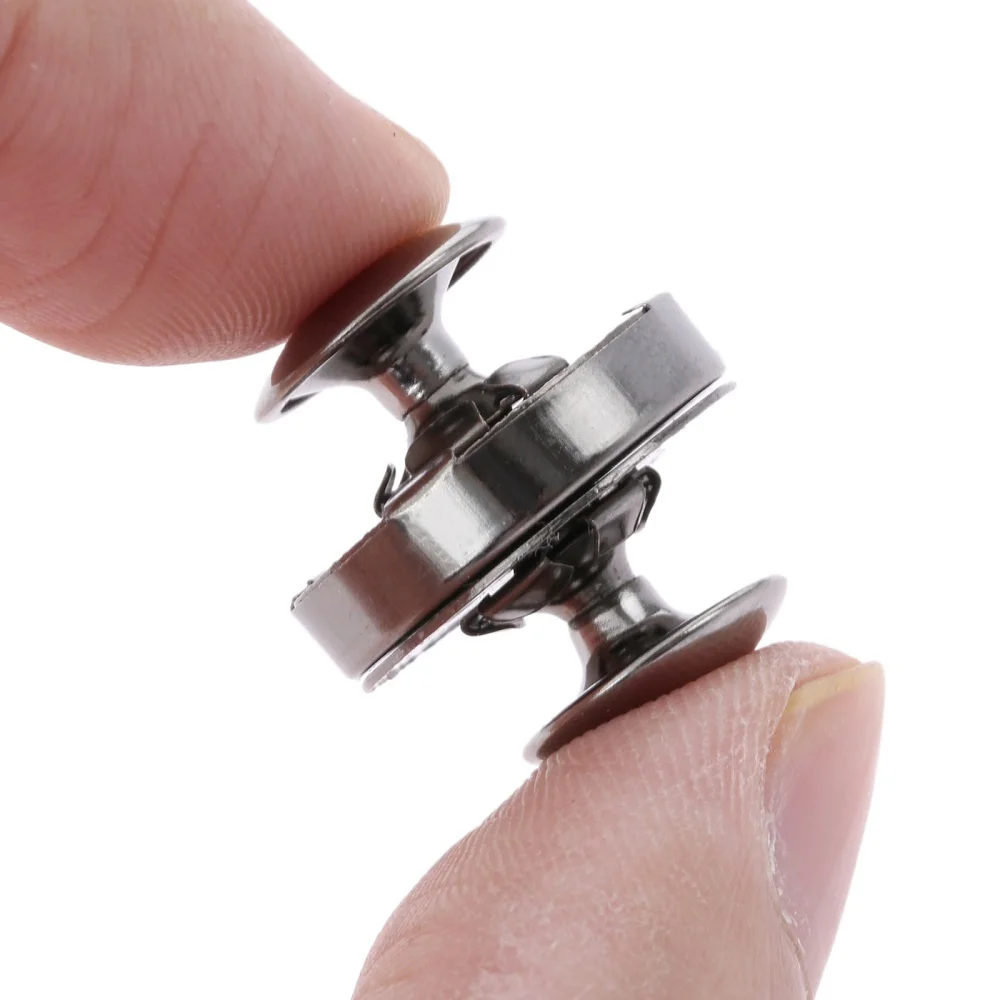 10 комплектов Металлическая магнитная Детская сумка с защелкой кошельки сумочки