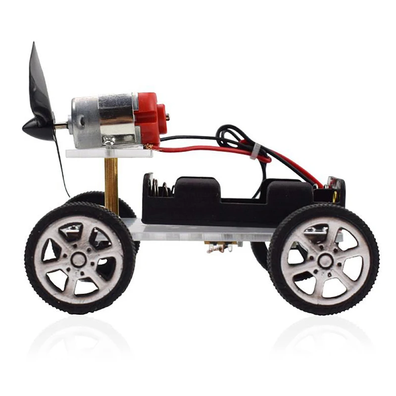 

1 Set Wind Power Car DIY Electronic Kit Technology Science Toys For Children Experiment Creative Invention School Toy