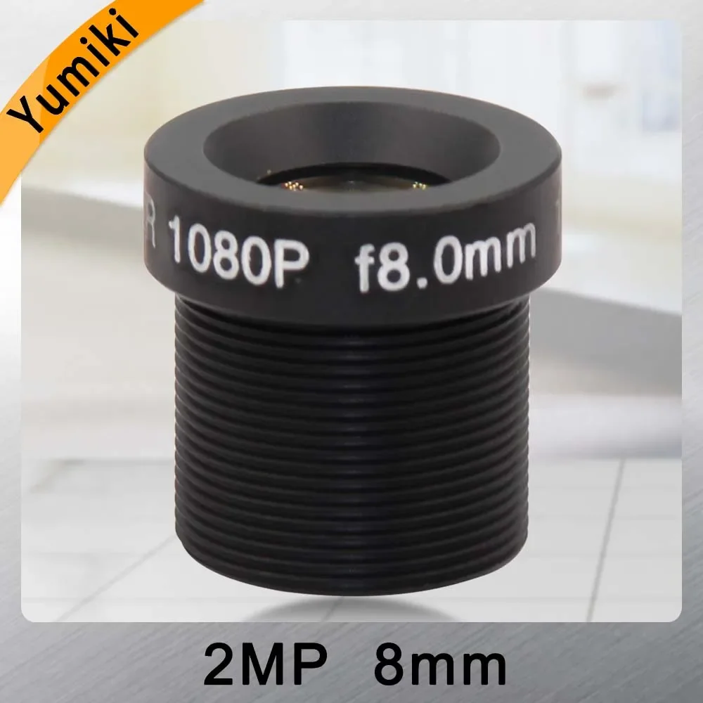 

Yumiki CCTV lens F2.0 M12 * 0,5 8mm 45 градусов камера видеонаблюдения Board Lens для 1/3 "или 1/4" ccd