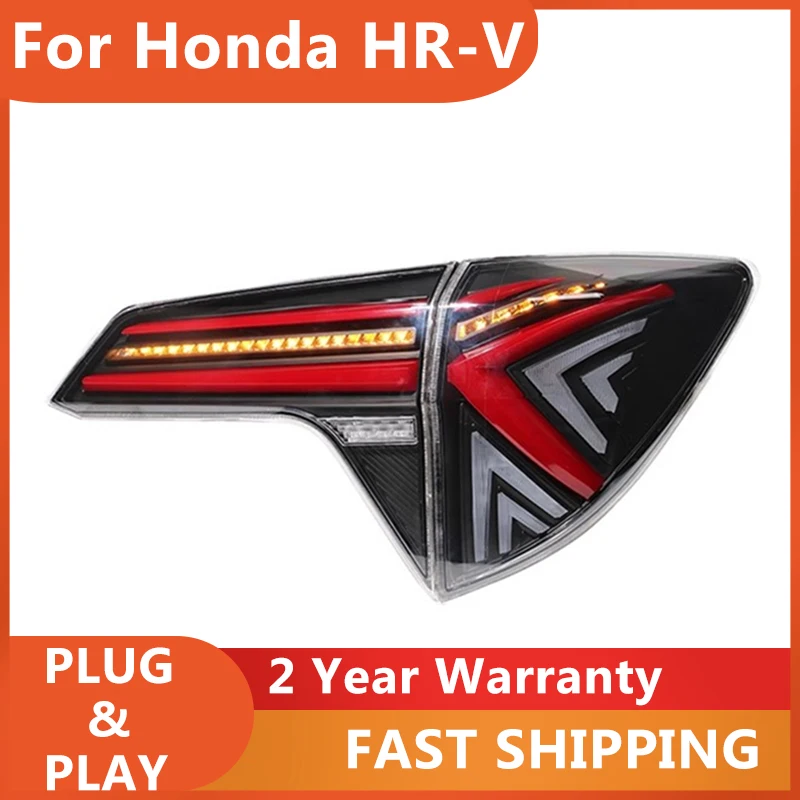 Автомобильные аксессуары для Honda HR-V задний фонарь 2015-2020 HRV DRL противотуманный