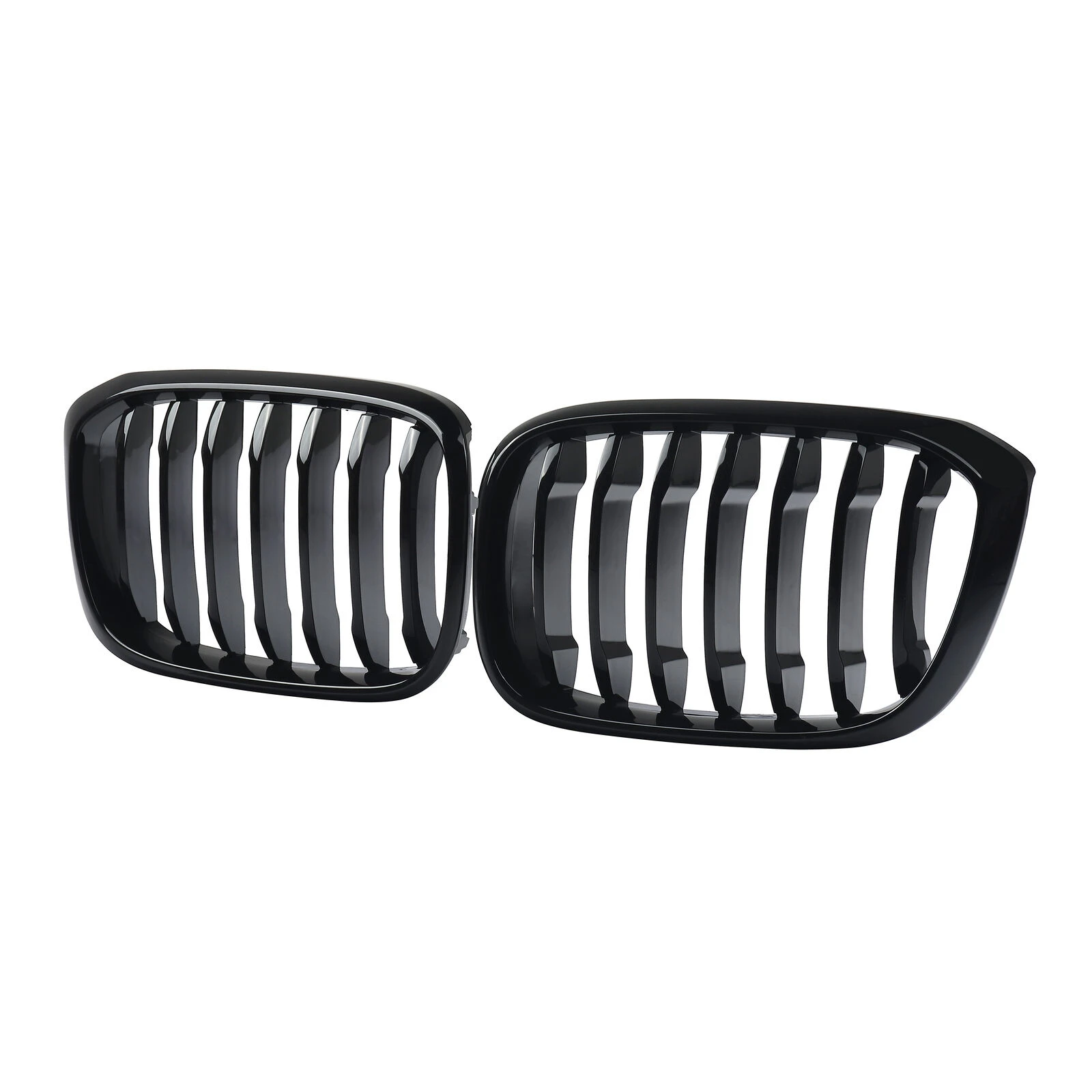 

Car Gloss Black Front Hood Kidney Grille Grill For-BMW X3 X4 G01 G02 2018-2020