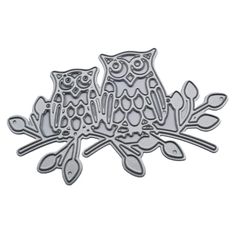 

Owls Metal Cutting Dies Stencil DIY Scrapbooking Album Paper Card Template Mold Embossing Decoration DropShip