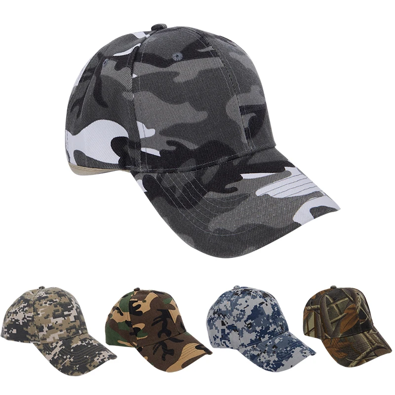

Tactical Summer Sunscreen Hat Camouflage Military Army Camo Airsoft Hunting Camping Hiking Fishing Caps Adjustable Baseball Cap