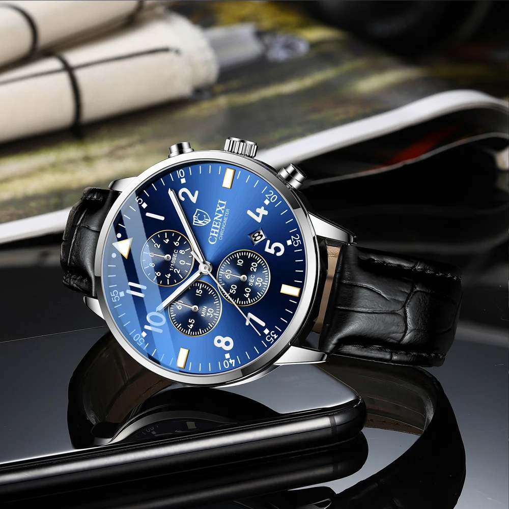 

Fashion New Men Watches Sport Waterproof Top Brand Luxury Chronograph Quartz Watch Full Steel Men Clock Relogio Masculino