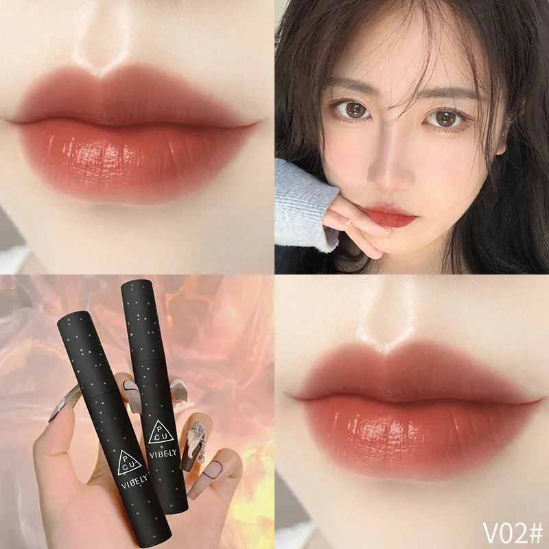 Бархатный матовый блеск для губ водостойкий глянцевый стойкий косметика не