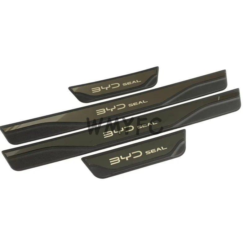 Для BYD Seal EV DMi 2023 2024 2025 накладка на порог защитная наклейка педаль автомобильные