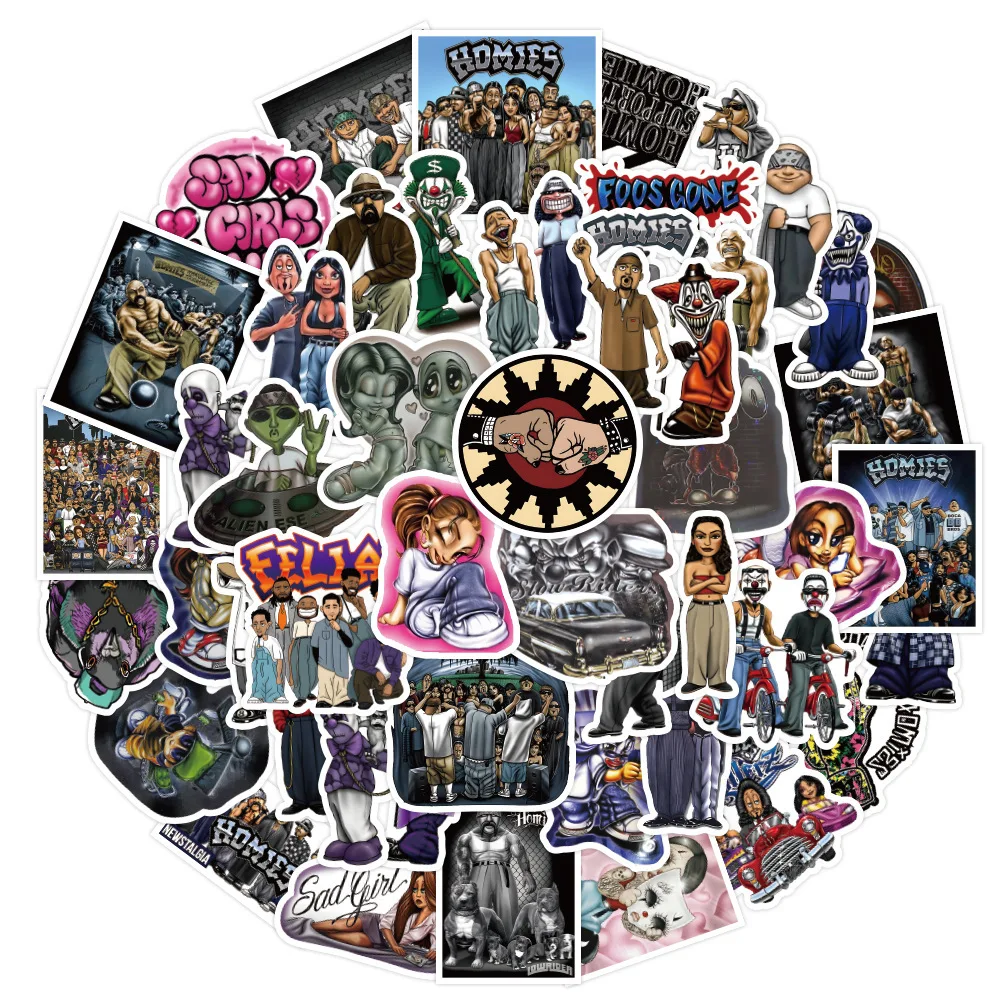

50 American TV Brothers Anime Stickers Laptop Phone Case Waterproof Helmet Stickers DIY Toys Kawaii Gifts