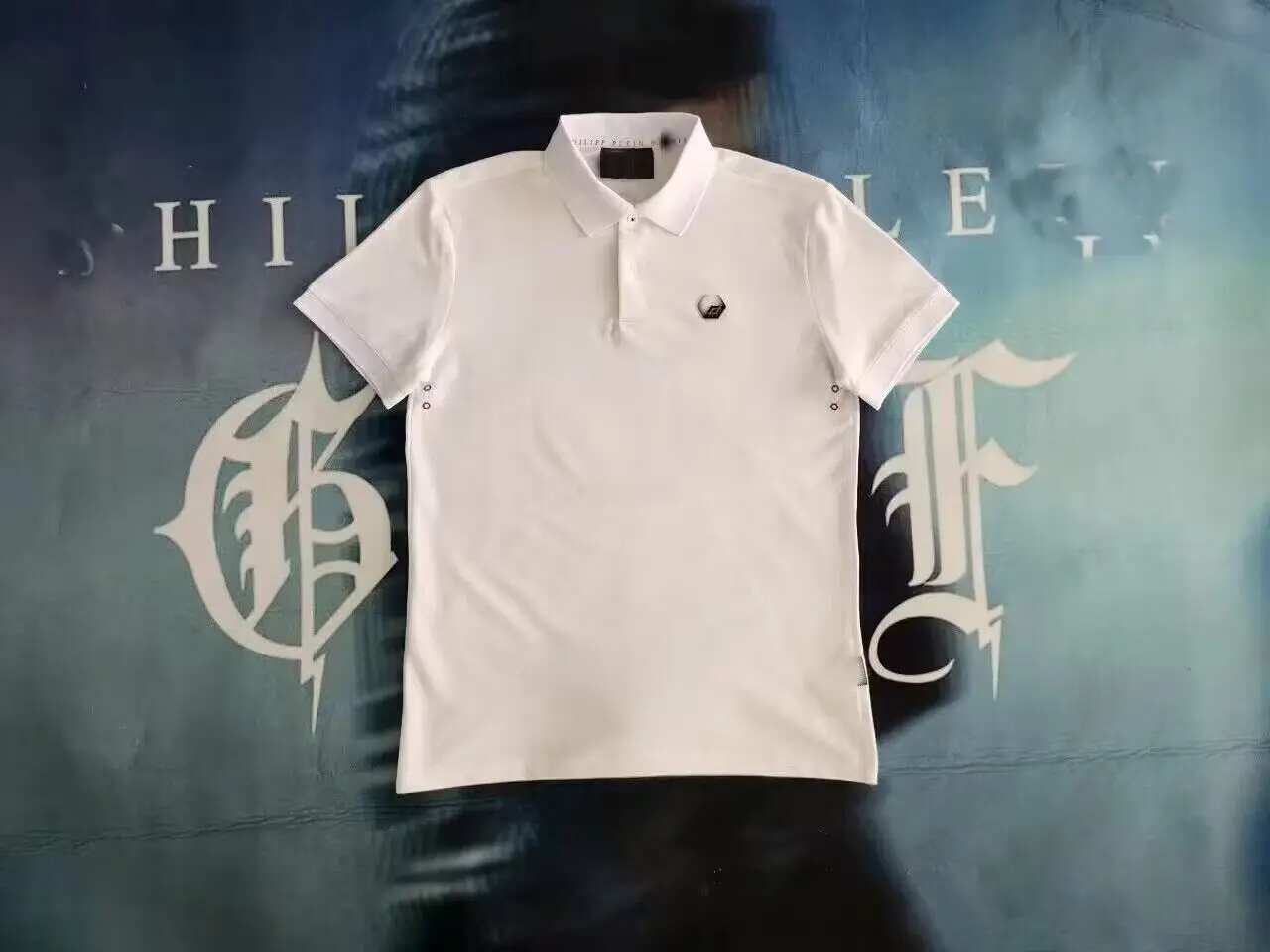 

Golf men's summer men's polo shirt breathable pure cotton short sleeve