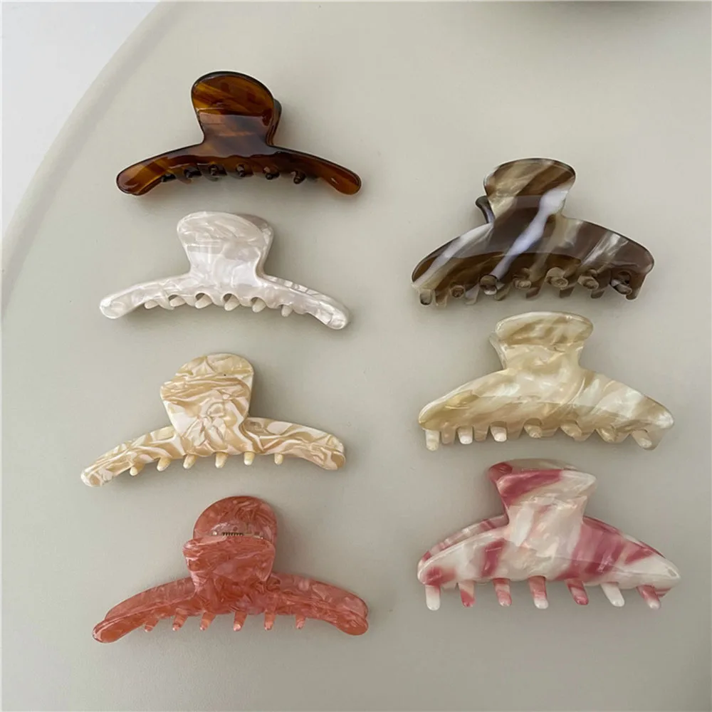 

Fashion Geometric Acrylic Hair Claw Clip Women Girls Elegant Hairpin Barrette Small Hair Crab Clamps Hairgrip Hair Accessories