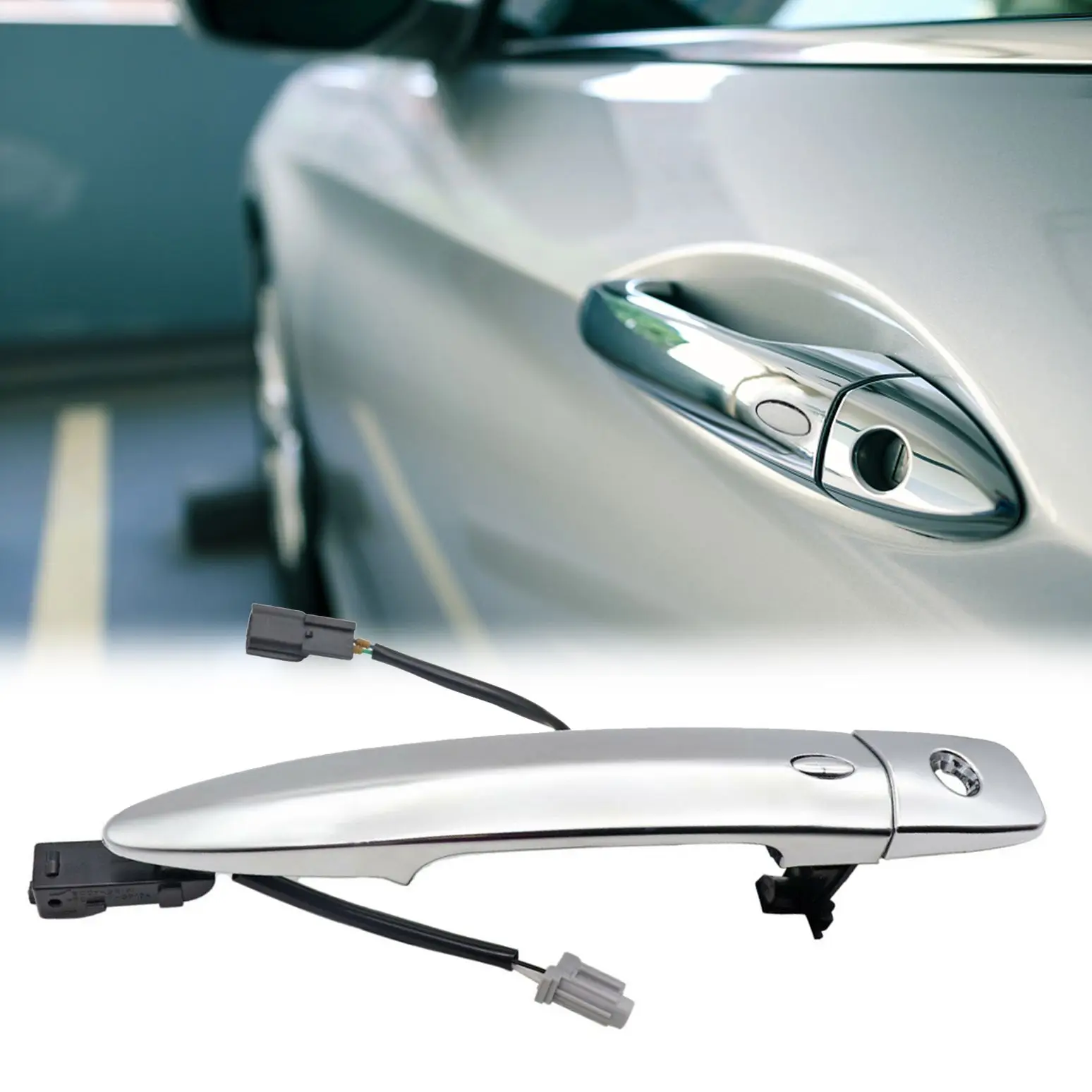 

Передняя левая дверная ручка Nissan Sentra 13-16 Maxima 09-14 806469N00A