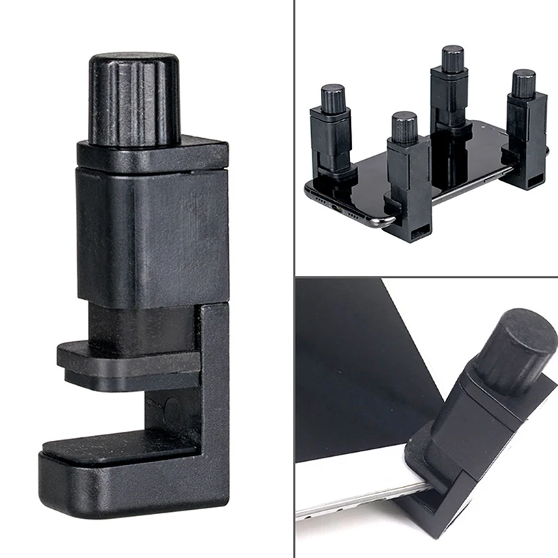 

1/4pcs Phone LCD Screen Fixture Clip Fastening Clamp Adjustable Tool universal