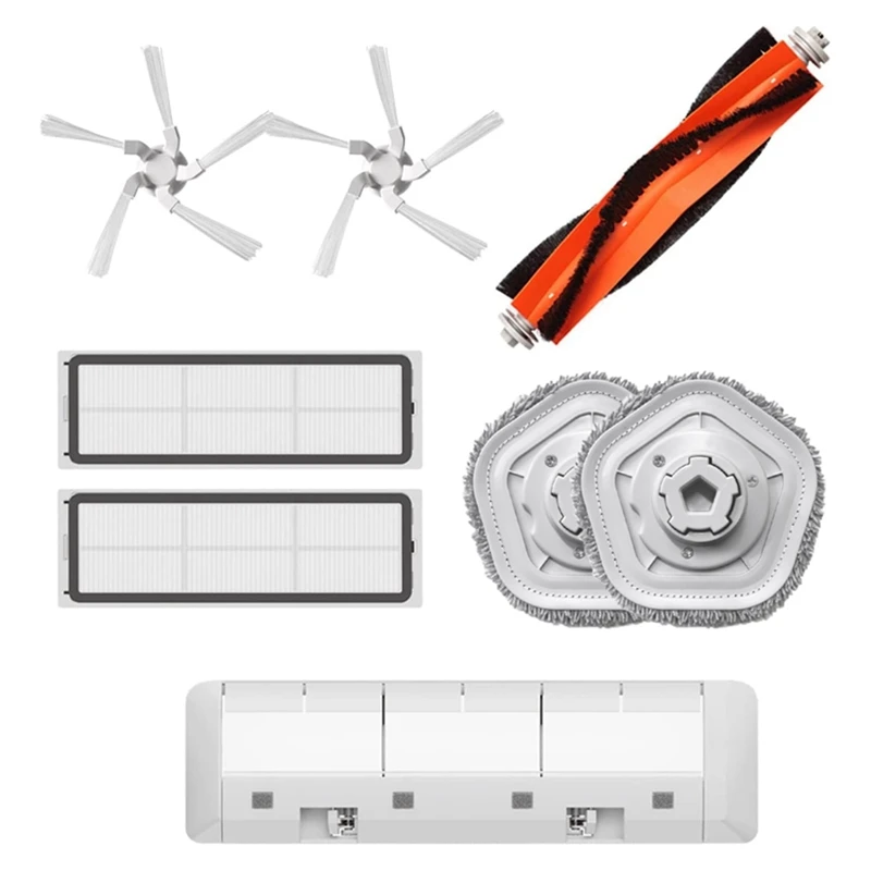 

Фильтр НЕРА Для Dreame W10, основная и боковая щетки, насадки для швабры, защита от спутывания, аксессуары для пылесоса