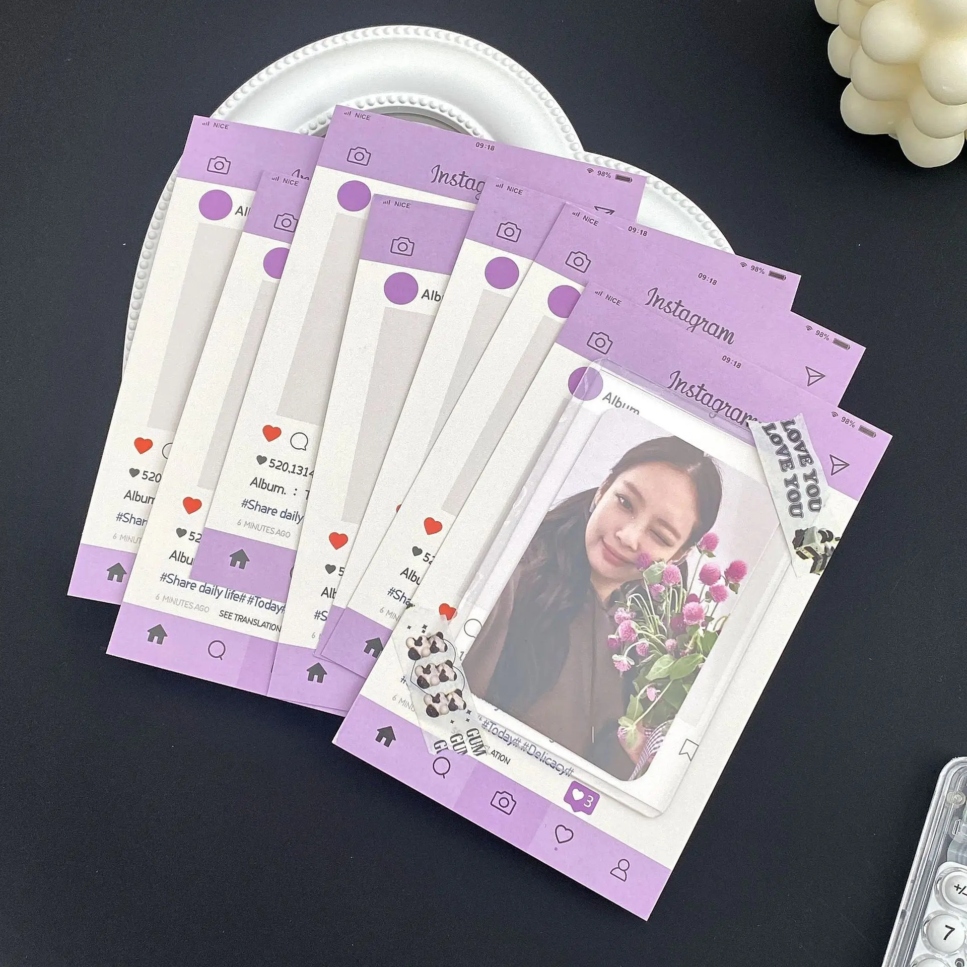 

Бумага для фотокарт Kpop