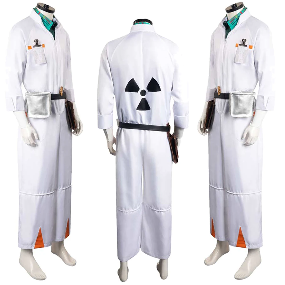 Doc Brown комбинезоны для косплея костюм 1985 ролевых игр в фильме Назад будущее