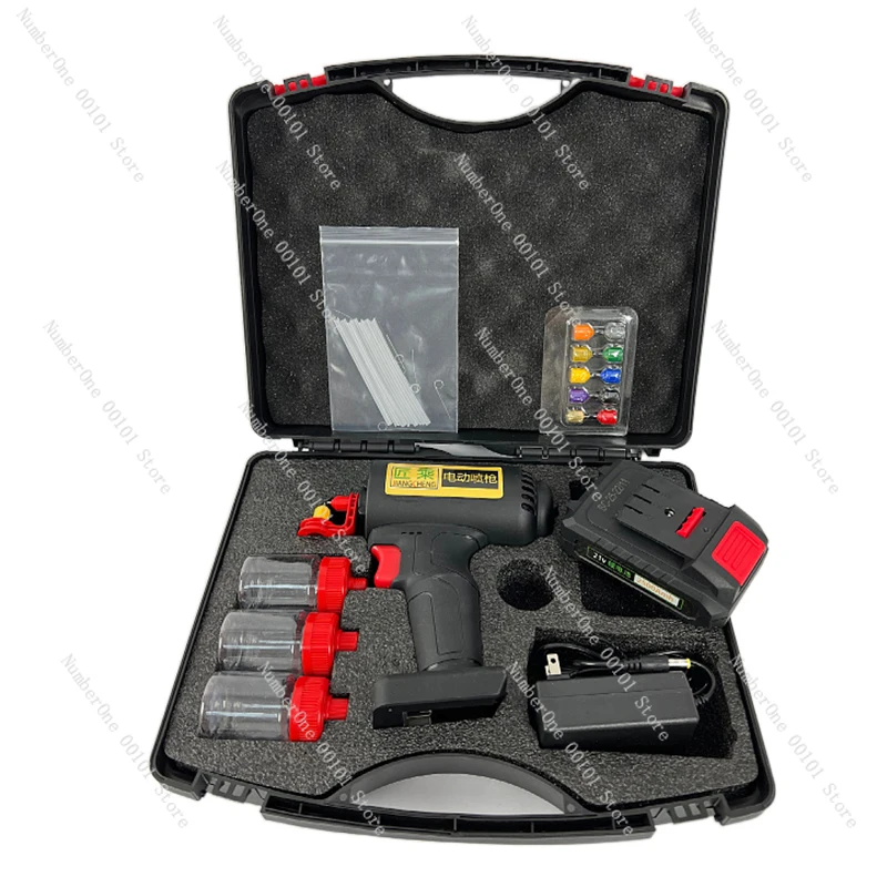 Регулируемый электрический пистолет-распылитель с литиевой батареей