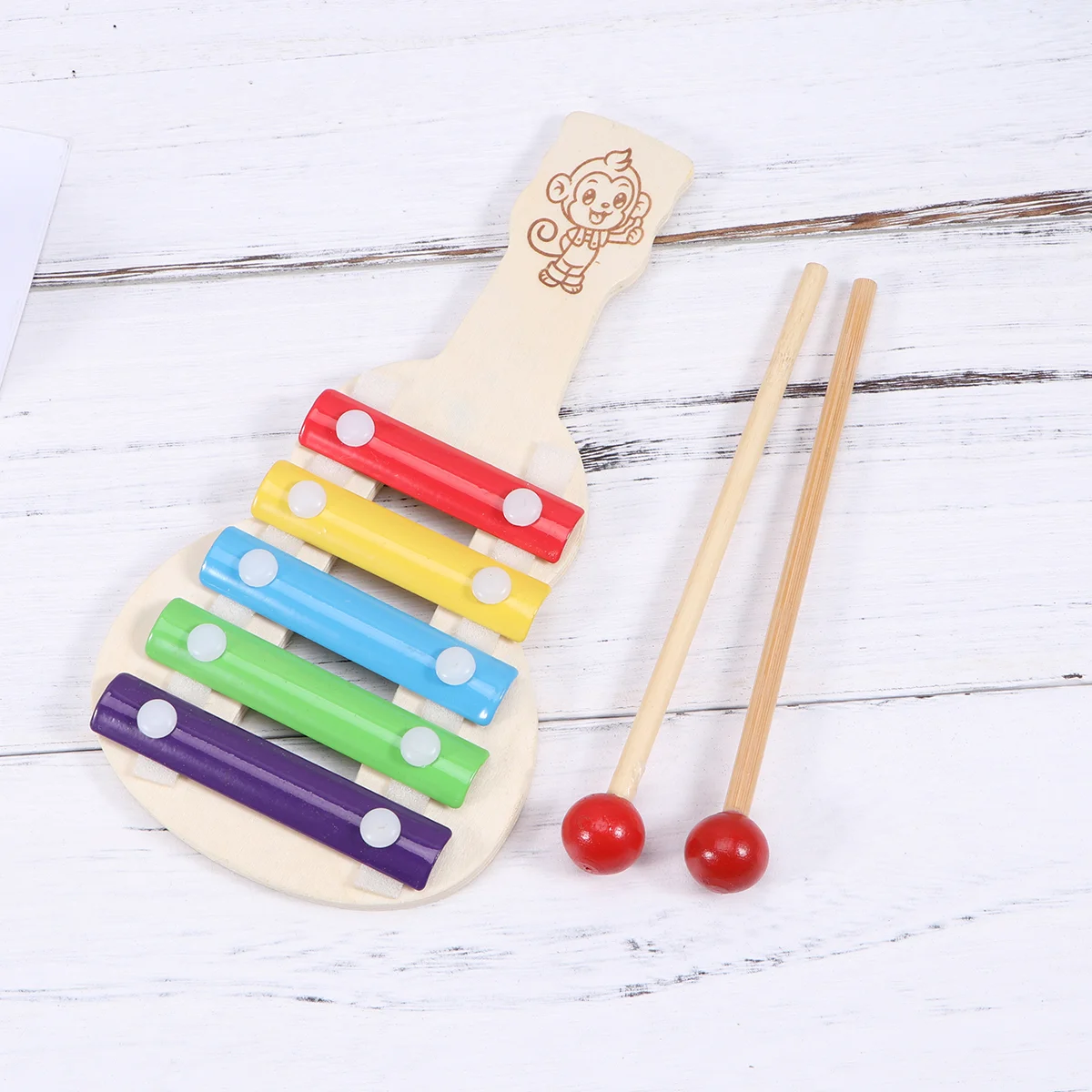 

1 pcs Piano Toy Practical Buliding Blocks Piano Educational Musical Instrument Knocking Piano for Toddlers