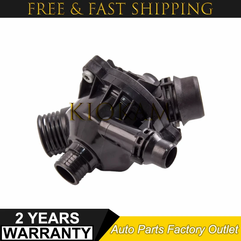 11537536655 Термостат охлаждающей жидкости двигателя для BMW E60 E61 E81 E82 E87 E90 E91 E92 E93 130i 323i