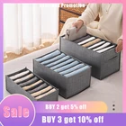 Ящик для хранения джинсов, органайзер для шкафа, разделительная коробка для одежды, ящик для штанов, разделитель для хранения нижнего белья, органайзер для бюстгальтеров, Новинка