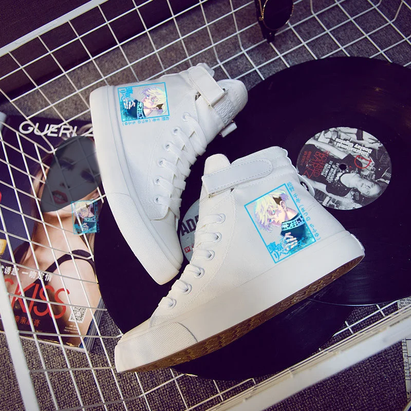 

Japanese Anime Sneaker Matsuno Chifuyu Co Tokyo Revengers Manga Print Casual Clege Style Shoes Classic Canvas Shoes