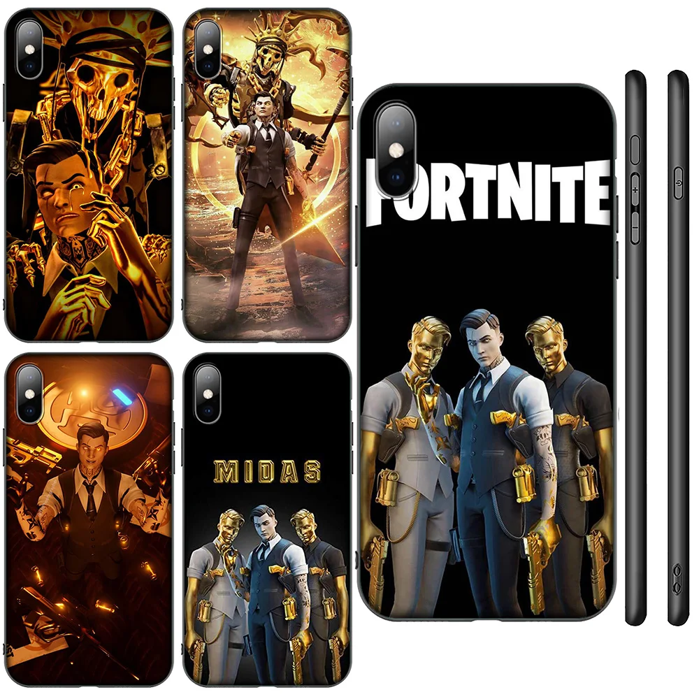 HA125 Midas SKIN Game Soft Case for Samsung Galaxy A41 A42 A71 A72 A73 J2 J4 J5 J6 J7 J8 A6 A7 A8 A9 Plus 2018 Prime Pro Core