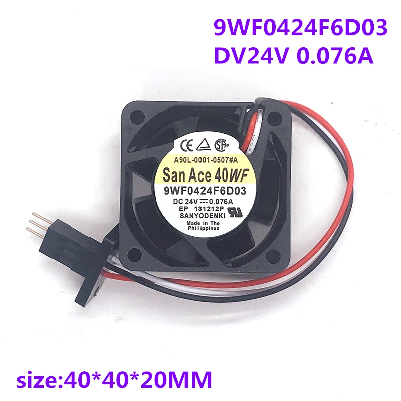 Новый оригинальный 9WF0424F6D03 A90L-0001-0507 # A FANUC с трехконтактным штепсельным инвертором, система с ЧПУ, охлаждающий вентилятор
