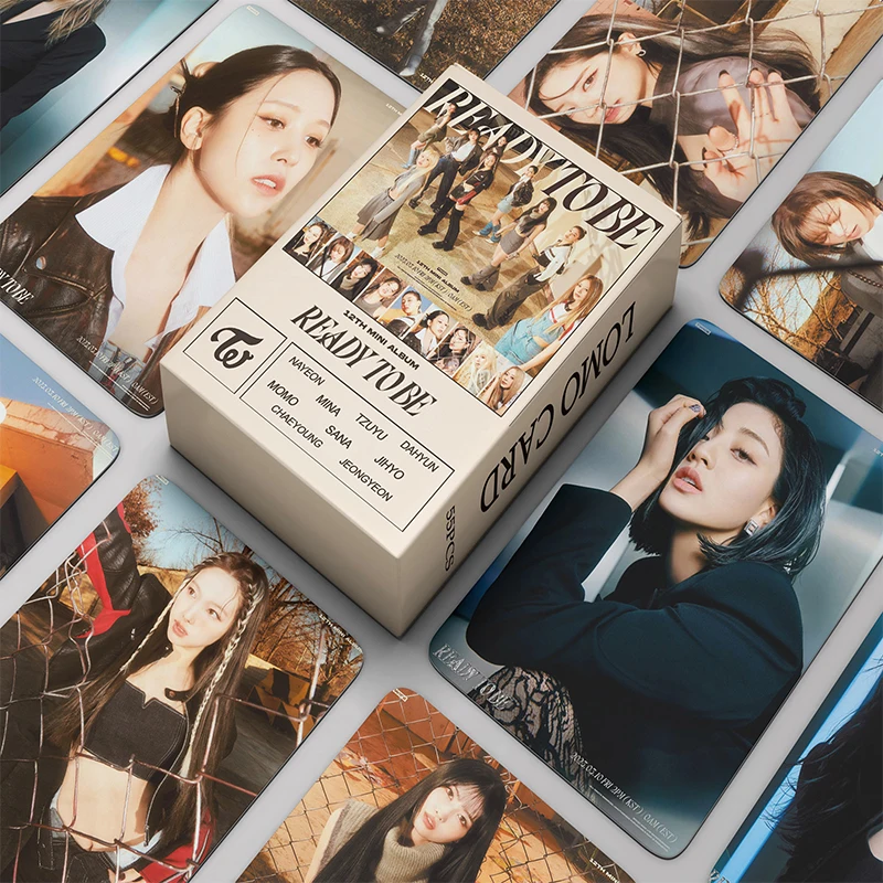 55 шт./набор Kpop Two ITZY MAMAMOO IU Lomo Cards Новый фотоальбом The Feel высокое качество Photocard Card