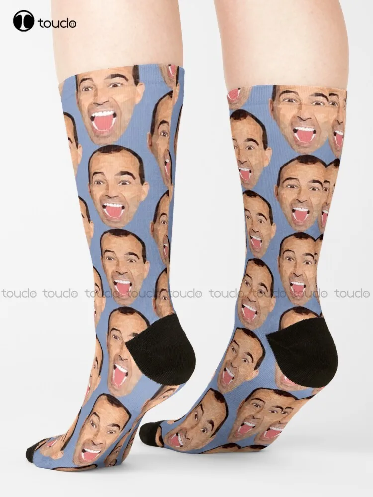 

James "Murr" Murray Low Poly Art Socks Purple Socks Unisex Adult Teen Youth Socks 360° Digital Print Harajuku Gd Hip Hop Gift