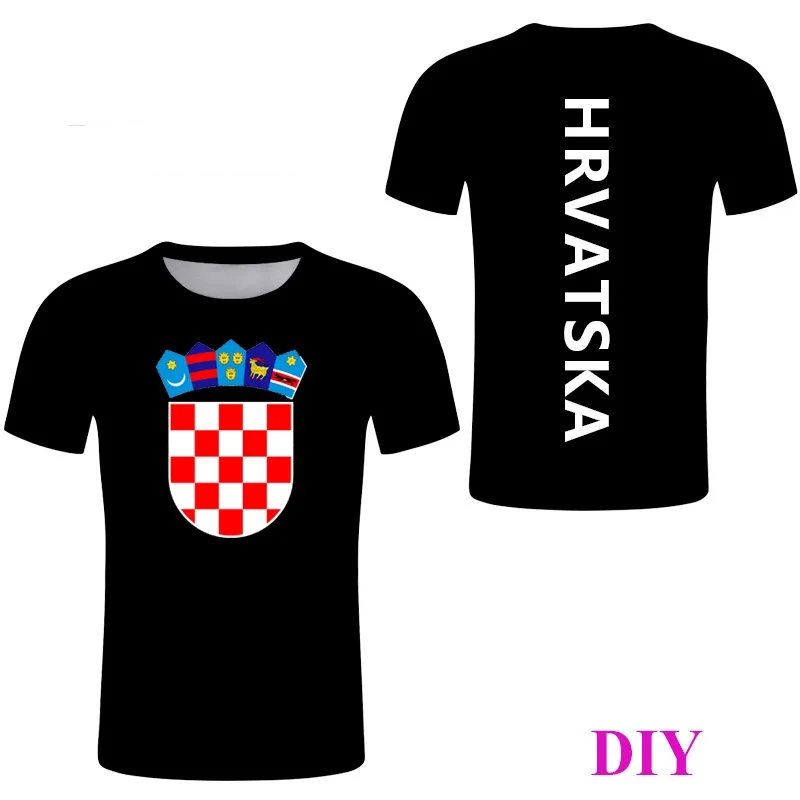 

Хорватская футболка, летние мужские футболки HRVATSKA на заказ, футболки с эмблемой для самостоятельного изготовления, индивидуальные футболки HRV, топ в деревенском стиле
