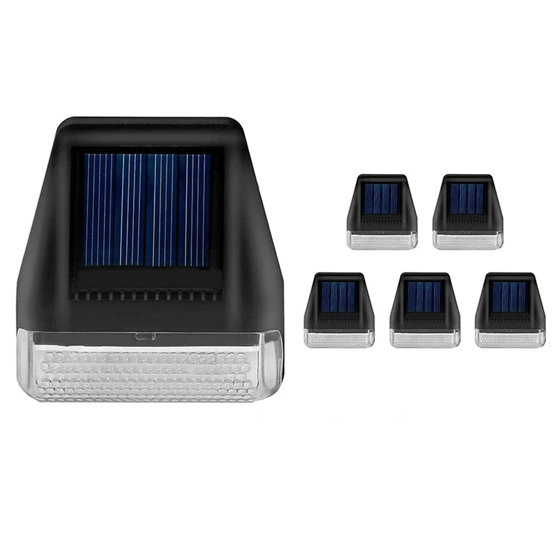 

Solar Lights Outdoor,6 Pack Solar Wall Lights,Waterproof Garden Lights,Night Light Decor For Lighting Stair Fences Patio