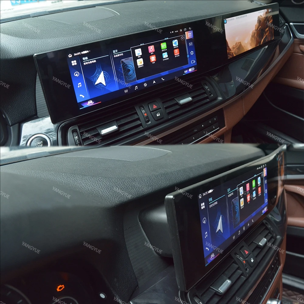 N двойной экран Android 14 Carplay авто радио для BMW 6 серии F10 F11 2013 2014 2015 2016 2017 Обновление до 2024 GPS головное устройство (art.: 3920ceef5e426) - 3920ceef5e426