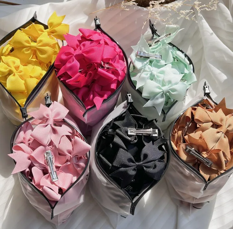 

5/10/15PCS/lot Solid Bowknot Hairpins MiNi Hair Bows Hair Clips For Girls Boutique Barrettes Headwear Kids Hair Accessories