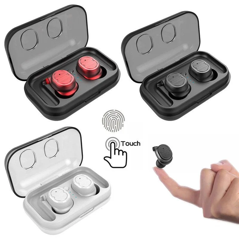 

Tws-8 Wireless Bluetooth Headset 5.0 Sports Earplug Hifi In Ear Split Stereo HIFI Sound Quality Smart Touch