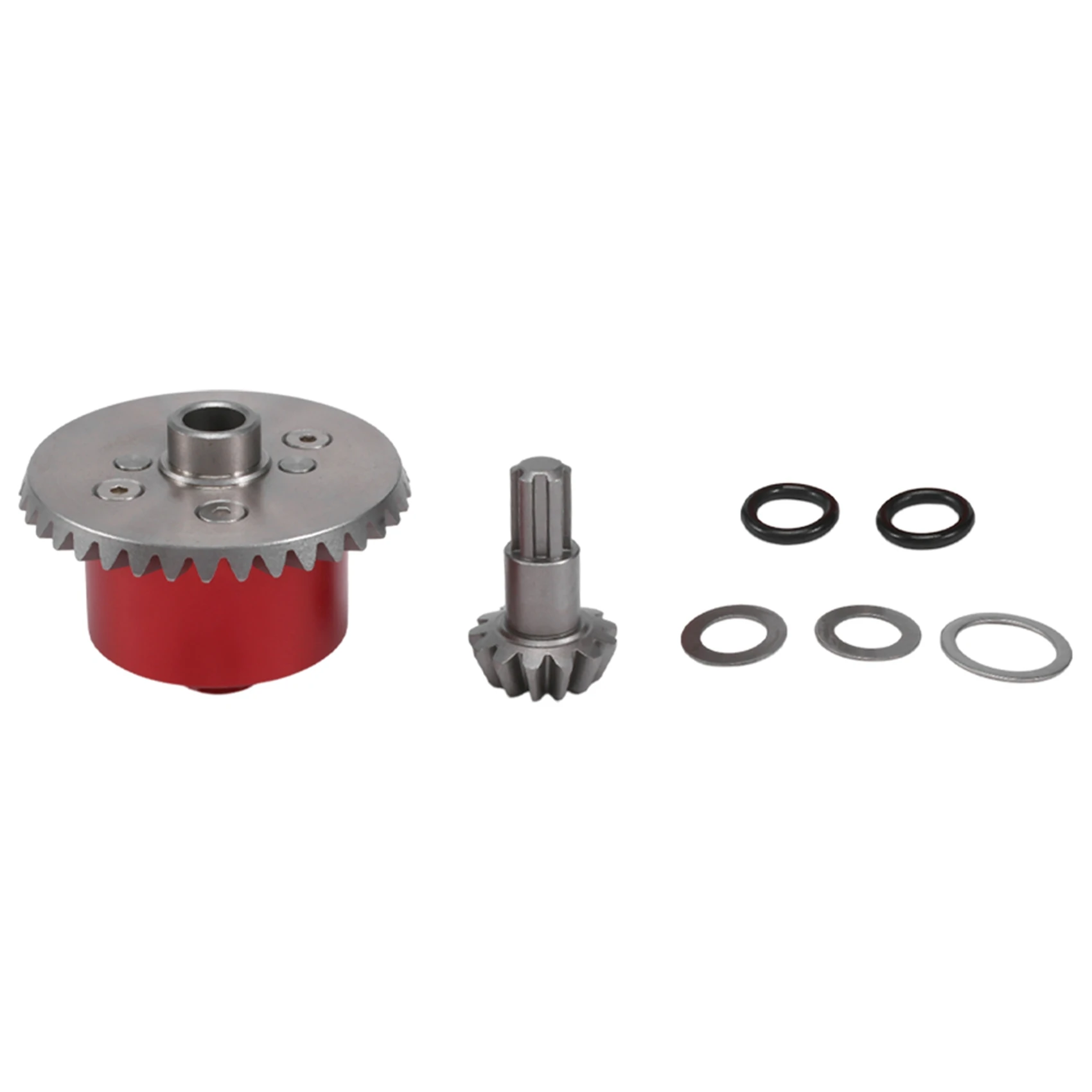 

Metal Diff Case Diff Gear 37T Input Gear 13T for ARRMA 1/10 Kraton Senton Big Rock Granite Outcast 4X4 Upgrades Parts,1