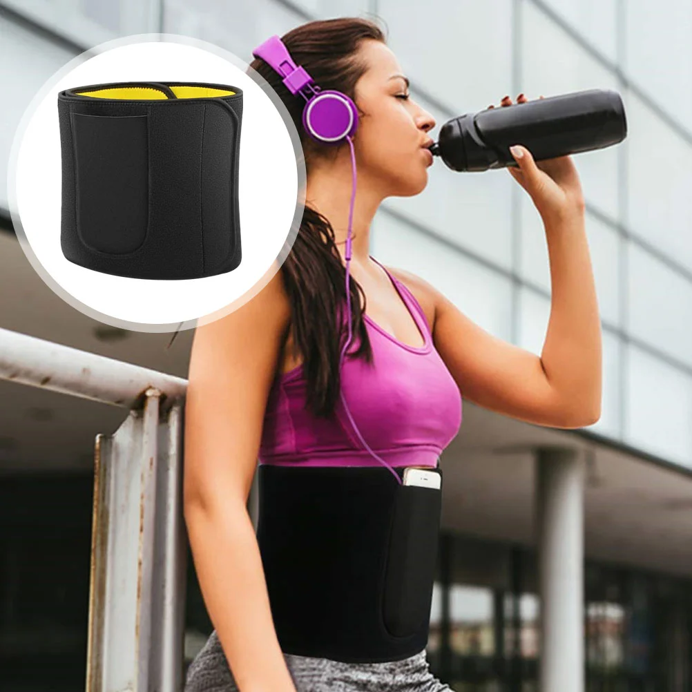 

Waist Belt Wrap Sports Lumbar Belly Band Practical Useful Strap Sweat Workout Bandage Low Trimmer Girdle Fitness Trainer Stomach