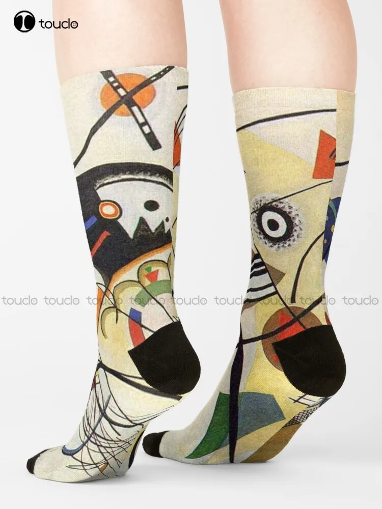 

Transverse Line 1923 Wassily Kandinsky Socks Halloween Socks Women Funny Art Harajuku Streetwear Colorful Cartoon Socks Gift Art