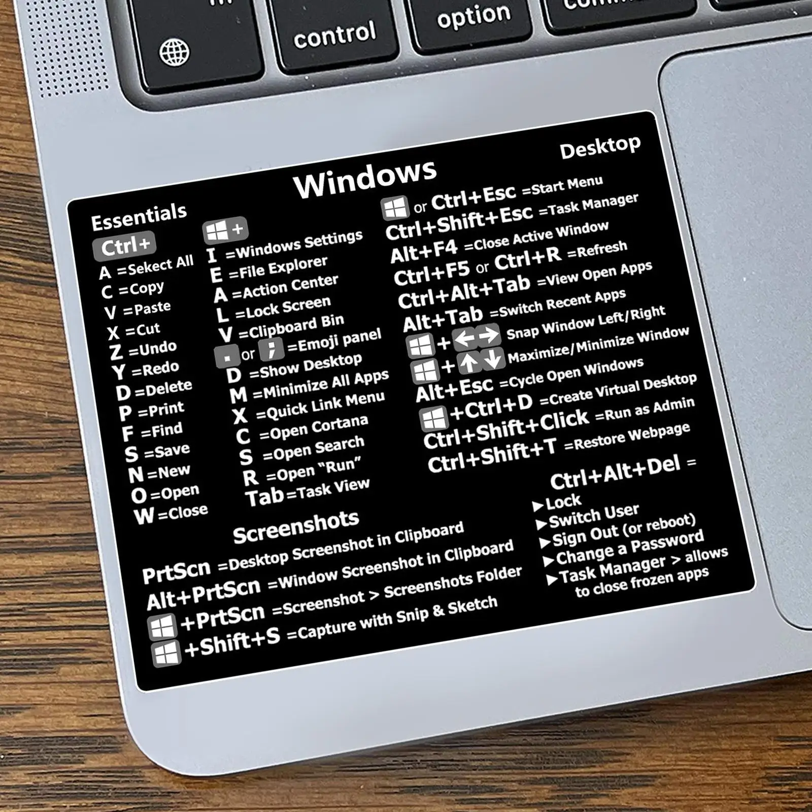 

Наклейка на клавиатуру для компьютера с Windows, 1 шт.