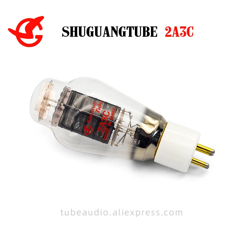 Фото Shuguang 2A3C 2A3 Ламповый клапан Замена 2A3B 2A3-T E2A3 Ламповый усилитель HIFI DIY Аудиоусилитель Карбонизированная черная пластина Подлинная №4