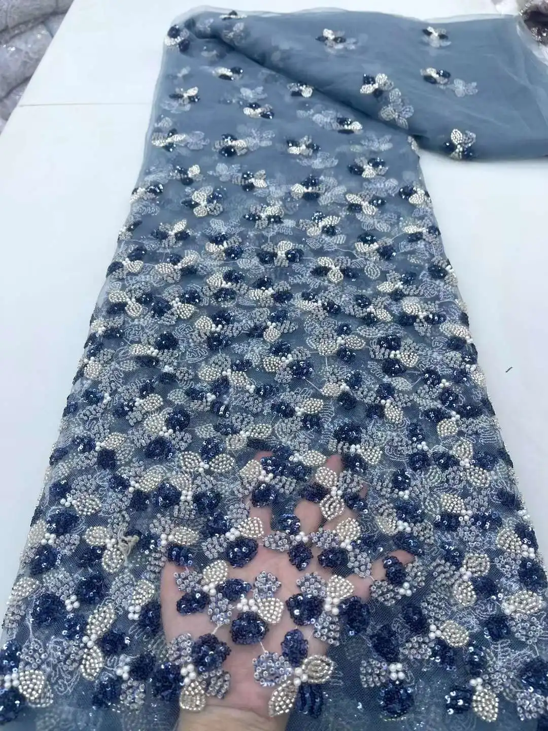 Африканские блестки бусины кружевная ткань французская вышивка жениха