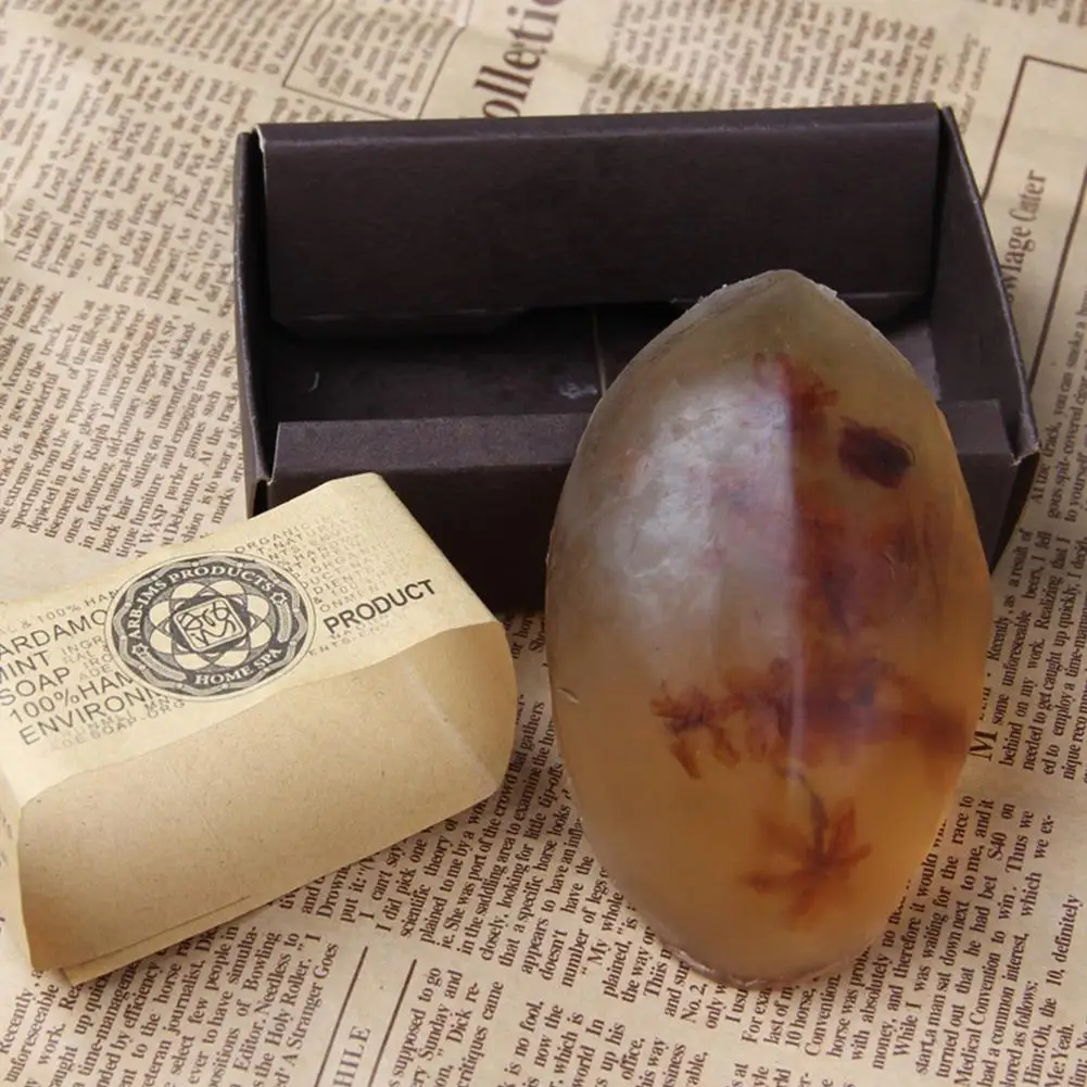 

Osmanthus Essential Oil Soap Handmade Soap Whitening Deep Cleaning Brighten Skin Care Bath Soap 100g Body Whitening Soap