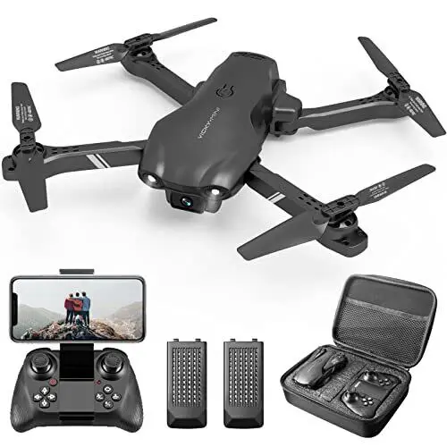 

4DV13 FPV Drone with 720P HD Camera for Adults Kids, Foldable Mini RC