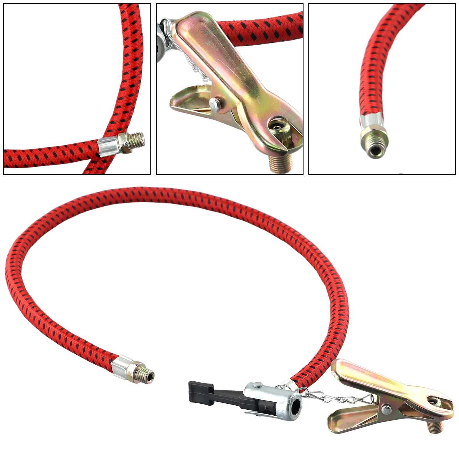 Велосипедный шланг для накачки электровелосипеда Воздушная трубка с зажимом UK