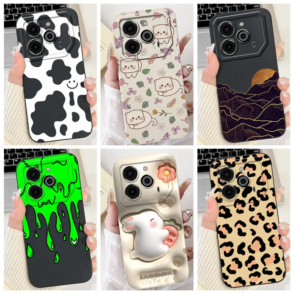 Чехол-бампер для Tecno Pova 6 Pro / LI7 LI9