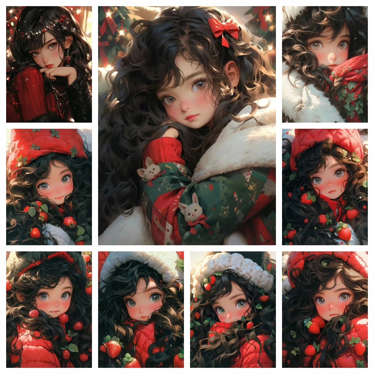 Набор Алмазной Живописи сделай Сам Для Детей — Полная Круглая Дрель Мозаика