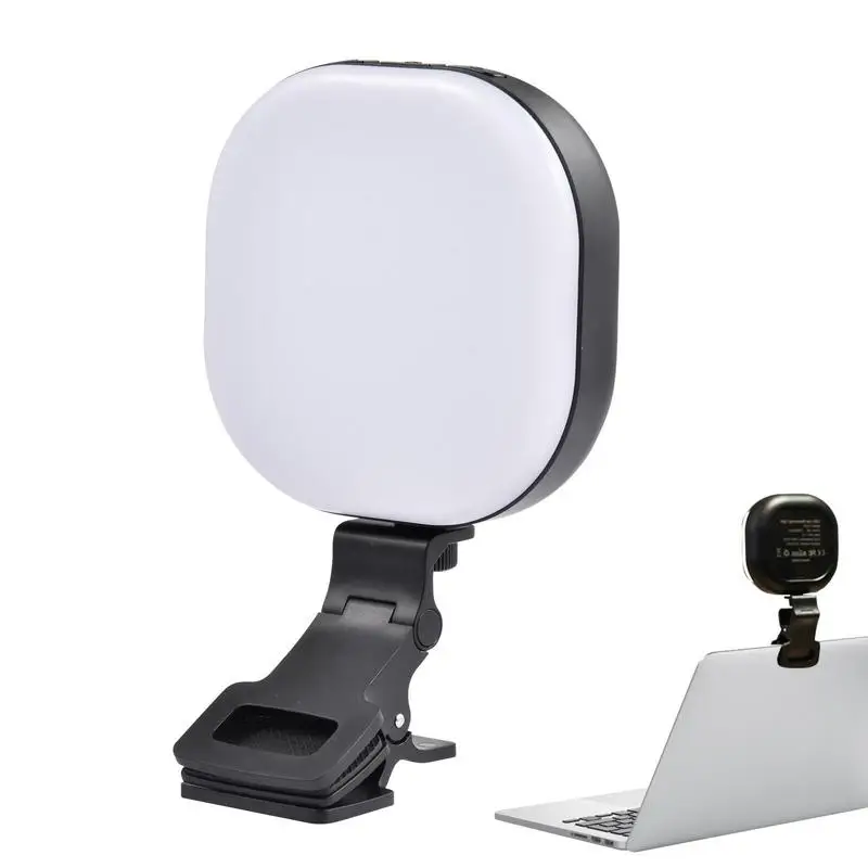 

Video Conference Lighting Streaming Lights Clip On USB Rechargeable Lights For Remote Working Call Lighting Live Streaming
