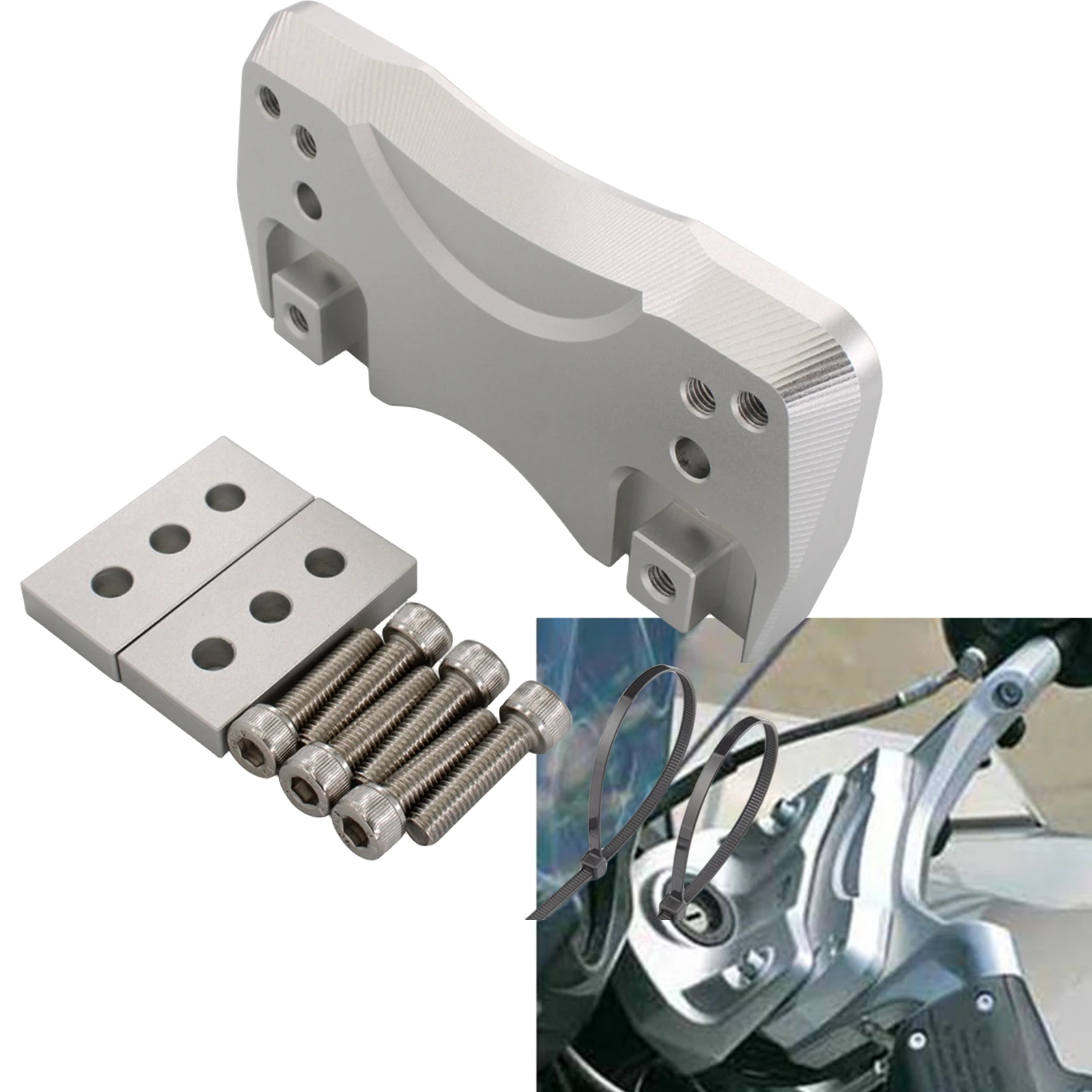 Переходник на руль мотоцикла для BMW K1200GT 2005-2008 K1300GT 2009-2012