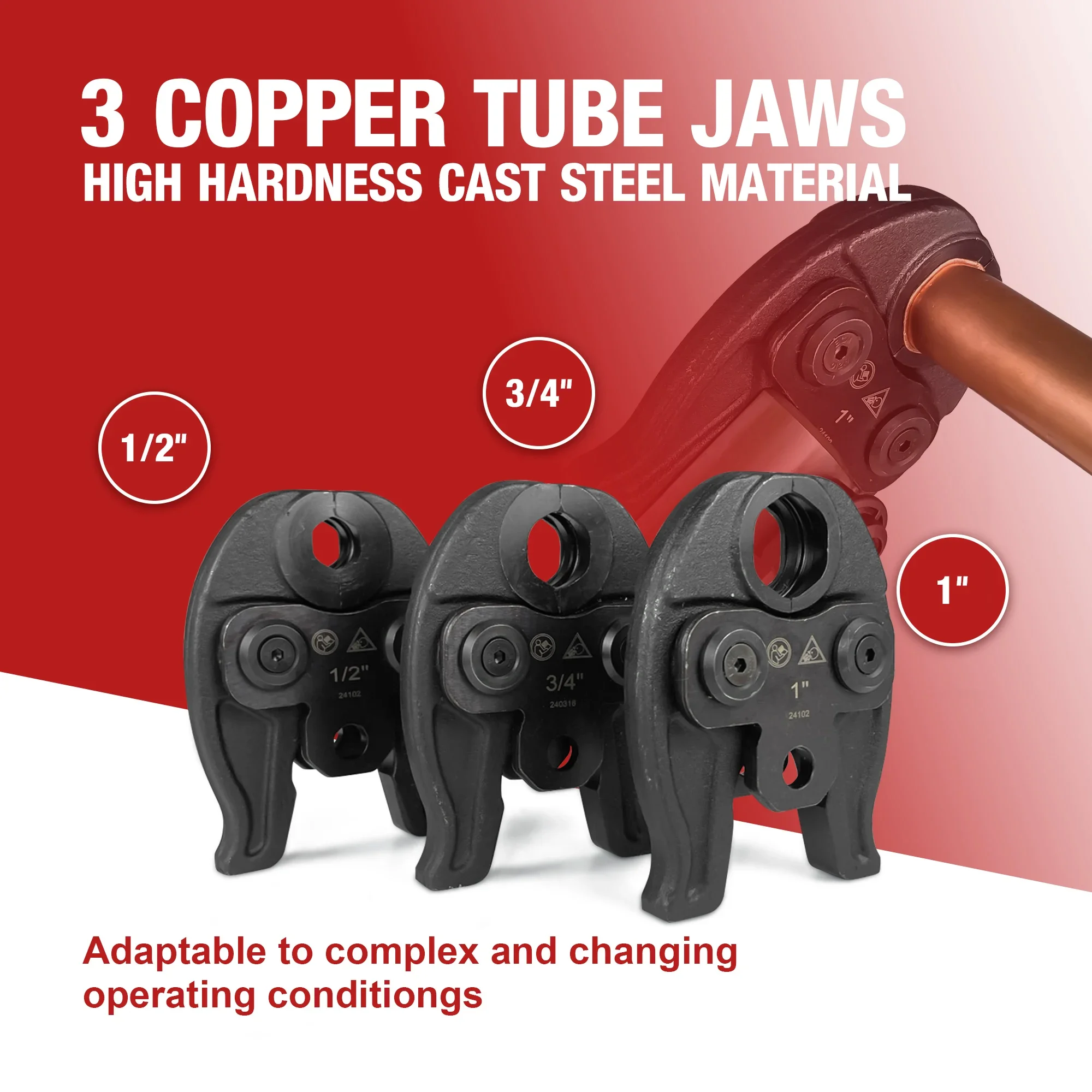 HZT-25 электрические клещи для обжима медных труб американский стандарт