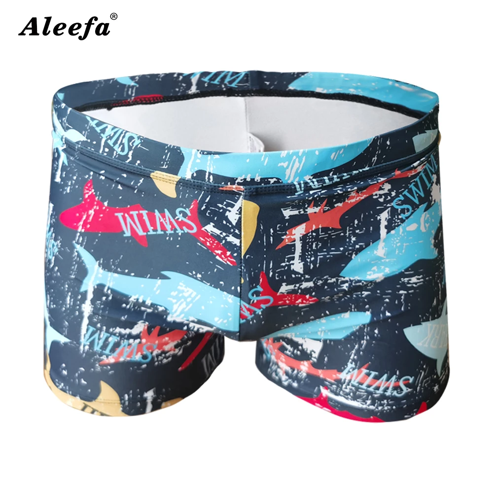 

Boys Swimwear with Men's Swim Trunks and Anti-Awkwardness Pad