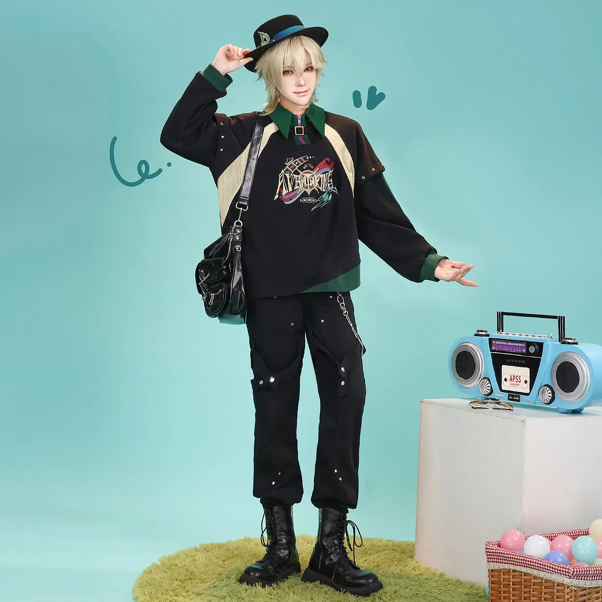 Костюм для косплея из авантюрина свитер одежда куртка зимнего пальто игра Honkai: Star