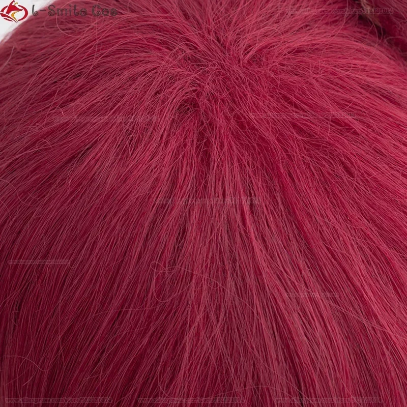 Teruko Okura Косплей Парик Аниме Bungo Stray Dogs 4th Парики Темно-красные термостойкие волосы