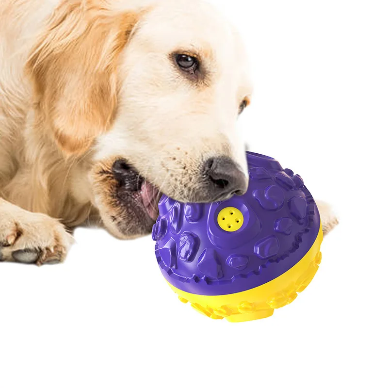 

Pet Meteorite Noise Molar Ball Interesting Things Interactive Training Chewing Toy Soft Ball Puppy Large Dogs Squeakers For Toys